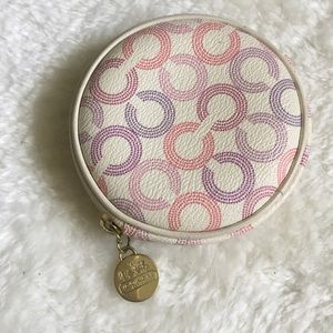Coach Round Zip Coin Purse